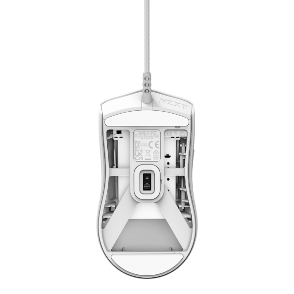 NZXT Lift 2 Symm mouse Gaming Mano destra USB tipo A Ottico 26000 DPI (NZXT LIFT 2 SYMM MOUSE WHITE)