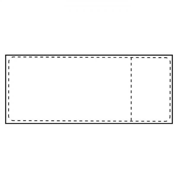 Capture SHIPLABEL105X251-FF2R etichetta per stampante (Ship-label 105 x 251mm, - Fanfold. Direct Thermal, with - receipt part, 2000 labels per box)