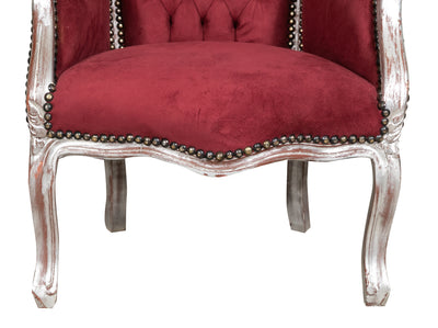 Biscottini POLTRONA STILE FRANCESE LUIGI XVI IN LEGNO MASSELLO DI FAGGIO XVI, faggio,