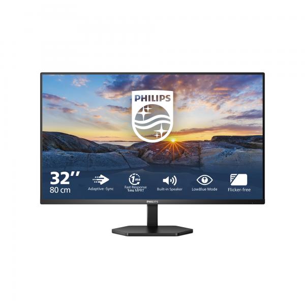 Philips Monitor 32" Ips Full Hdmultimediale Vga/2xhdmi 32e1n3100la