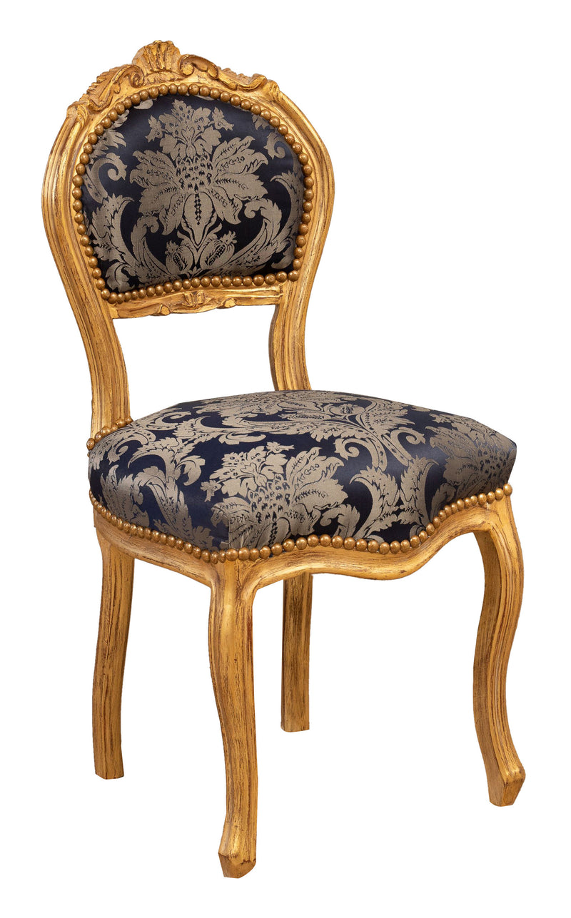 Biscottini Sedia poltroncina stile francese Luigi XVI in legno massello di faggio Offerta