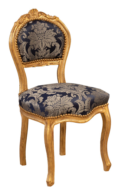 Biscottini Sedia poltroncina stile francese Luigi XVI in legno massello di faggio Offerta