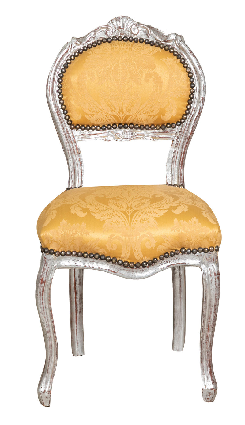 Biscottini SEDIA STILE FRANCESE LUIGI XVI IN LEGNO MASSELLO DI FAGGIO poltroncina XVI,