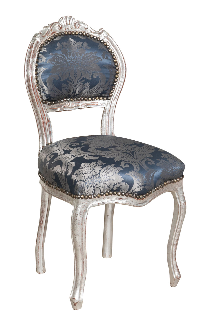 Biscottini SEDIA STILE FRANCESE LUIGI XVI IN LEGNO MASSELLO DI FAGGIO poltroncina XVI,