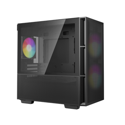 DEEPCOOL CASE MICRO ATX CH360 NERO 2*140+1*120mm ARGB FAN