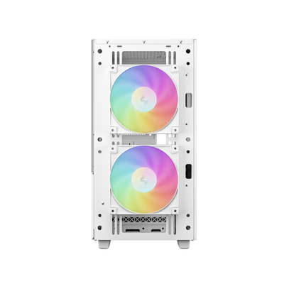 DEEPCOOL CASE MICRO ATX CH360 WHITE 2*140+1*120mm ARGB FAN