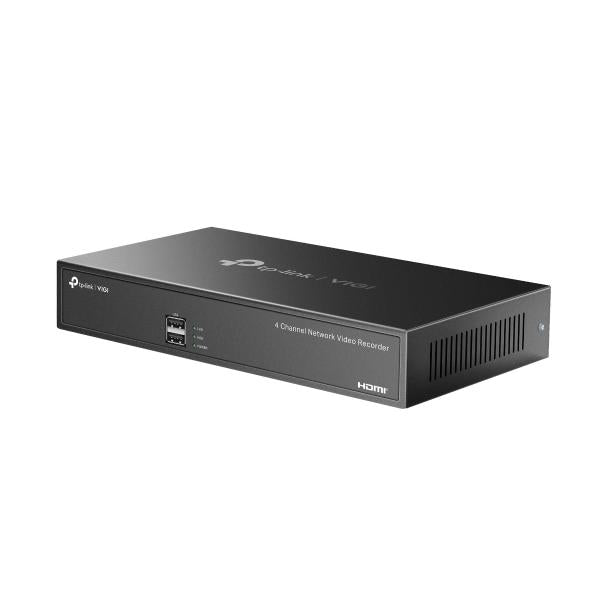 TP-Link VIGI NVR1004H Videoregistratore di rete (NVR) Nero