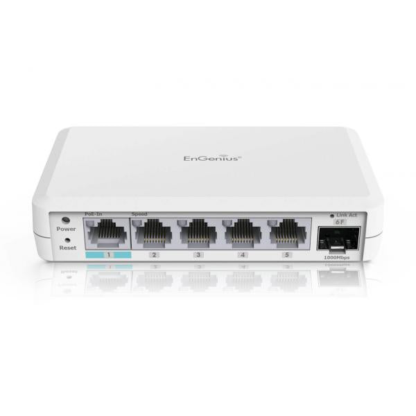 Ext1106 Switch Di Rete L2 Gigabit Ethernet (10/100/1000) Supporto Power Over Ethernet (poe) Bianco