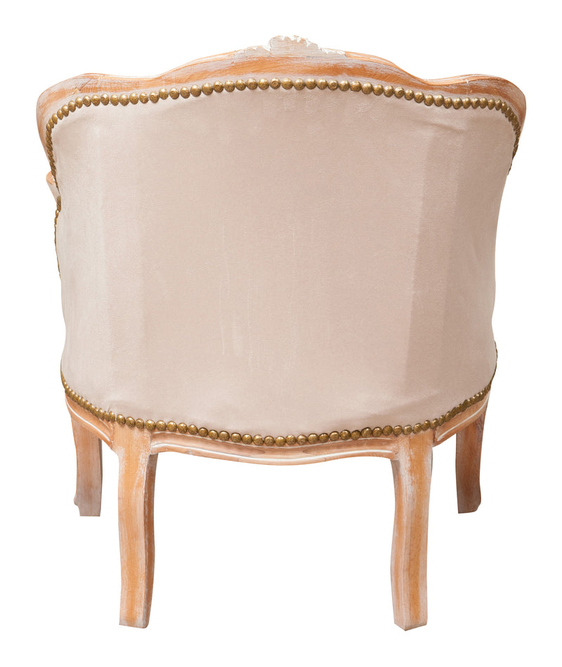 Biscottini Poltrona stile francese Luigi XVI in legno massello di faggio XVI, faggio,