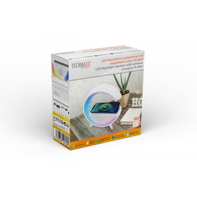 Altoparlante Bluetooth v5.3 con Luce LED e Ricarica Wireless, TX-264