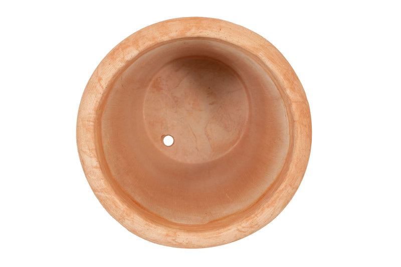 Biscottini Set 2 vasi in Terracotta 100% Made in Italy interamente Lavorati a Mano