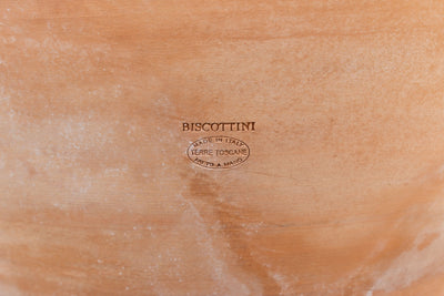 Biscottini Set 2 vasi in Terracotta 100% Made in Italy interamente Lavorati a Mano