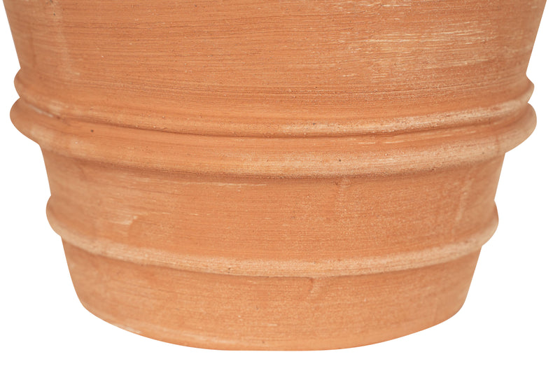 Biscottini Set 2 vasi in Terracotta 100% Made in Italy interamente Lavorati a Mano