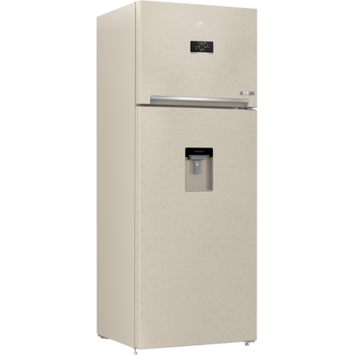 Beko Frigo Doppia Porta No Frost 455lt E 70cm Beige Rdne455e40dbn