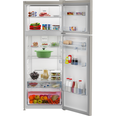 Beko Frigo Doppia Porta No Frost 455lt E 70cm Beige Rdne455e40dbn