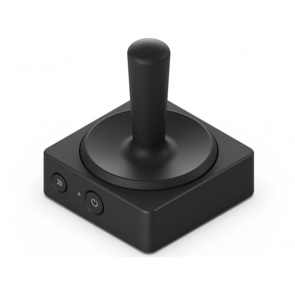 Microsoft Adaptive Joystick Pulsante, Joystick, Bluetooth/USB, Nero, Microsoft Adaptive Hub, Batteria, Integrato