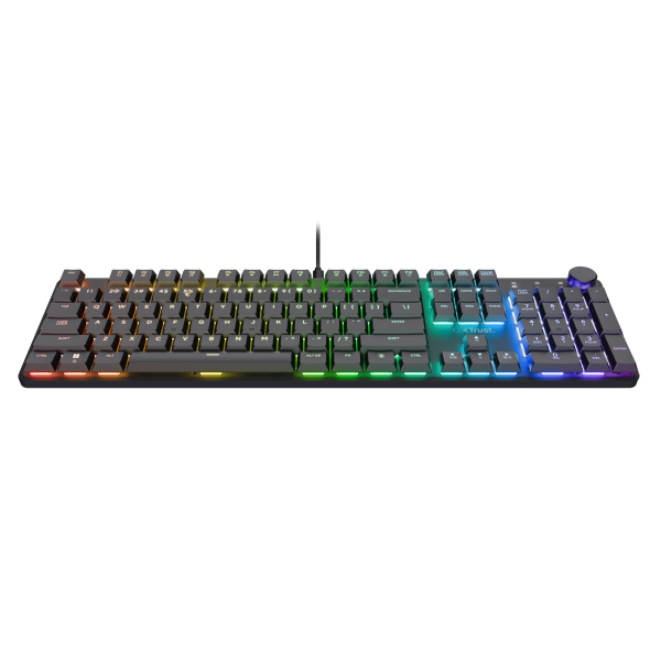 Tastiera GXT 866 Gaming USB Meccanica LED RGB Retroilluminata Colore Nero (Layout Italiano)