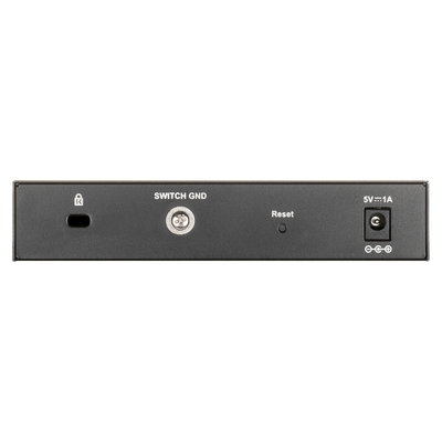 D-Link DGS-1100-08V2 switch di rete Gestito L2 Gigabit Ethernet [10/100/1000] Nero (8-Port Gigabit Smart Managed - Switch - Warranty: 60M)