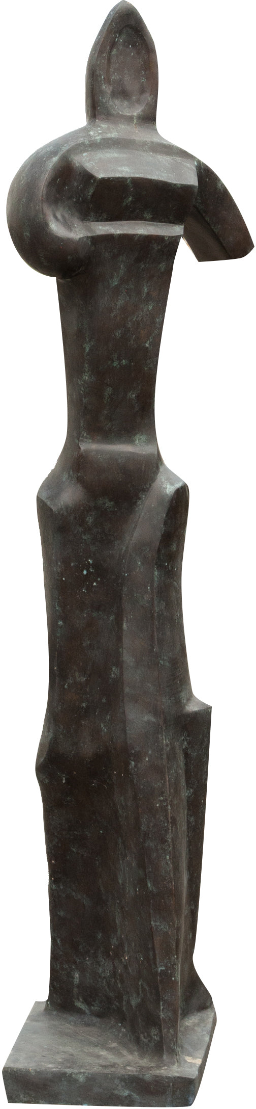 Biscottini Scultura in arte moderna in fusione di bronzo L40xPR32xH175 cm stile Offerta