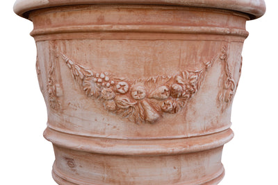 Biscottini Vaso in Terracotta 100% Made in Italy interamente Lavorata a Mano realizzato