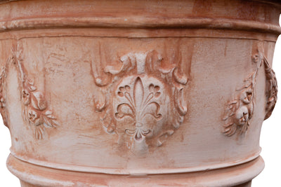 Biscottini Vaso in Terracotta 100% Made in Italy interamente Lavorata a Mano realizzato