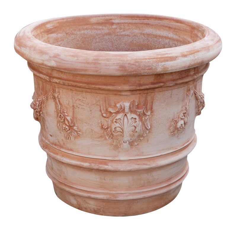 Biscottini Vaso in Terracotta 100% Made in Italy interamente Lavorata a Mano realizzato