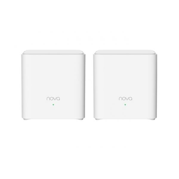 Sistema Mesh Tenda EX3-2 - Wi-Fi 6 AX1500 - Copertura Wifi innovativa per tutta la casa - 2 pezzi
