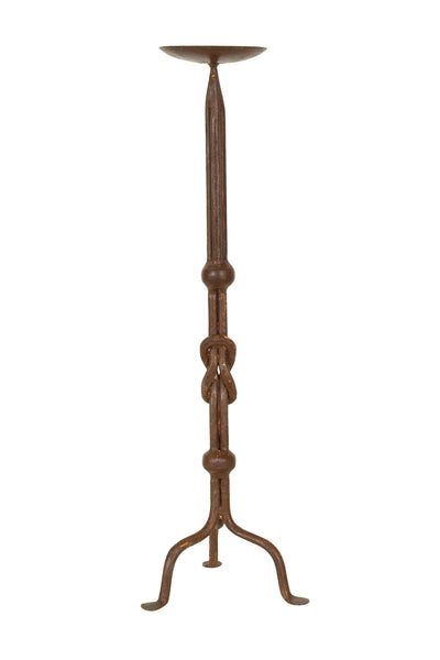 Biscottini CANDELIERE IN FERRO BATTUTO LAVORATO A MANO L19XPR19XH64 mano, finitura