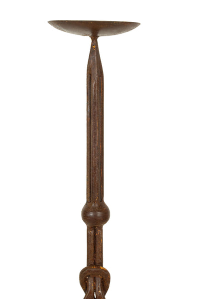 Biscottini CANDELIERE IN FERRO BATTUTO LAVORATO A MANO L19XPR19XH64 mano, finitura