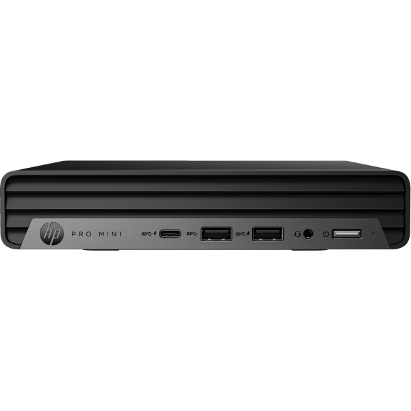 Personal Computer HP Pro Mini 400 - Cpu Intel Core i5-13500T - Ram 16 Gb - Hd 512 Gb SSD - USB 2.0 - Ethernet - 1x Audio uscita cuffia+mic - Windows 11 Pro - Nero