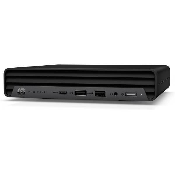 Personal Computer HP Pro Mini 400 - Cpu Intel Core i5-13500T - Ram 16 Gb - Hd 512 Gb SSD - USB 2.0 - Ethernet - 1x Audio uscita cuffia+mic - Windows 11 Pro - Nero