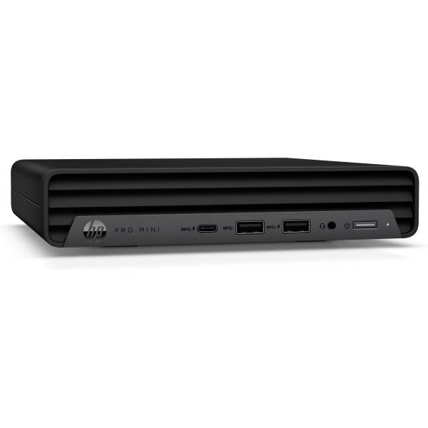 Personal Computer HP Pro Mini 400 - Cpu Intel Core i5-13500T - Ram 16 Gb - Hd 512 Gb SSD - USB 2.0 - Ethernet - 1x Audio uscita cuffia+mic - Windows 11 Pro - Nero