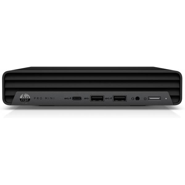 Personal Computer HP Pro Mini 400 - Cpu Intel Core i5-13500T - Ram 16 Gb - Hd 512 Gb SSD - USB 2.0 - Ethernet - 1x Audio uscita cuffia+mic - Windows 11 Pro - Nero