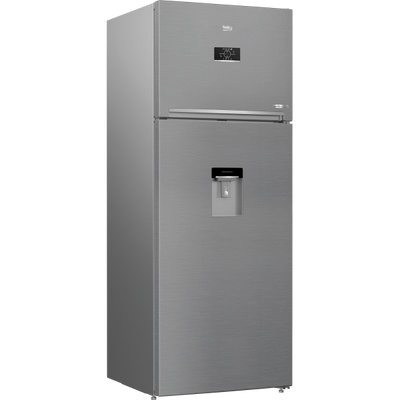 Beko Frigo Doppia Porta Total Nofrost 455lt E 70cm Inox Rdne455e40dxbn