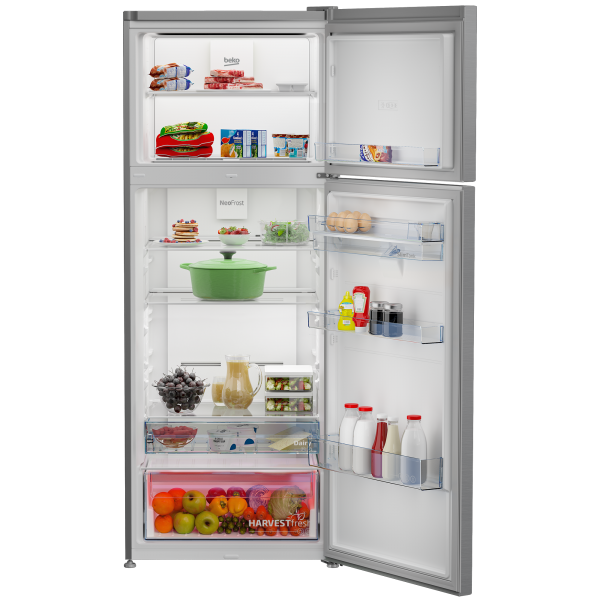 Beko Frigo Doppia Porta Total Nofrost 455lt E 70cm Inox Rdne455e40dxbn