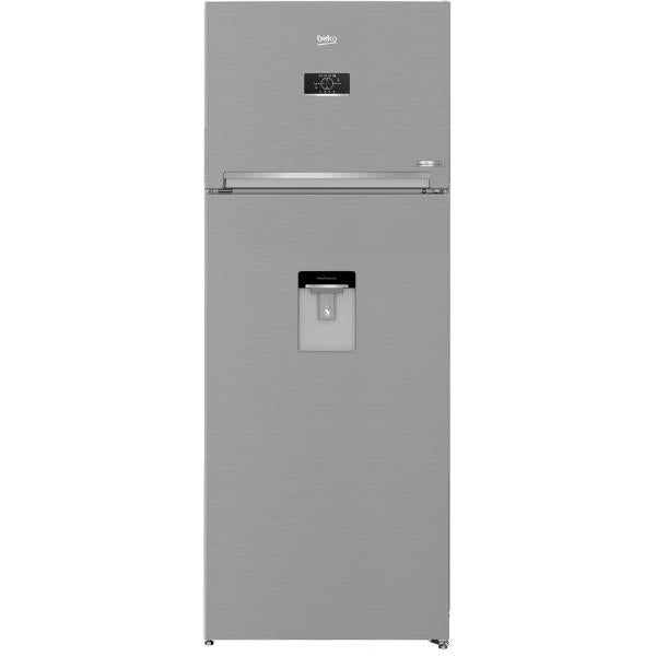 Beko Frigo Doppia Porta Total Nofrost 455lt E 70cm Inox Rdne455e40dxbn