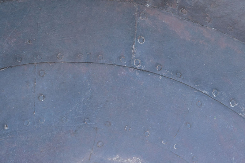 Biscottini VECCHIO CONTENITORE IN FERRO BATTUTO /crogiolo dimensioni diametro Offerta