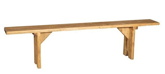 Biscottini PANCA IN LEGNO MASSELLO DI TIGLIO FINITURA NATURALE MADE IN ITALY realizzata