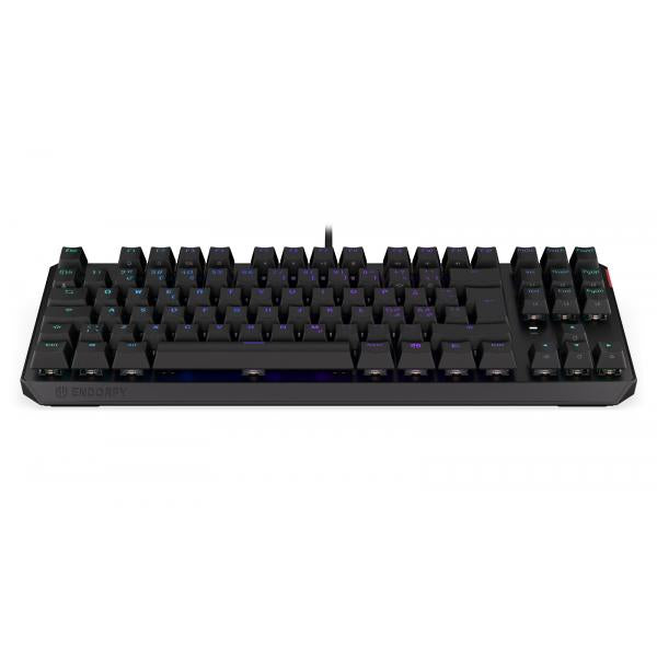ENDORFY Thock tastiera Gaming USB Nordic Nero (Endorfy Thock TKL Nordic, Brown)
