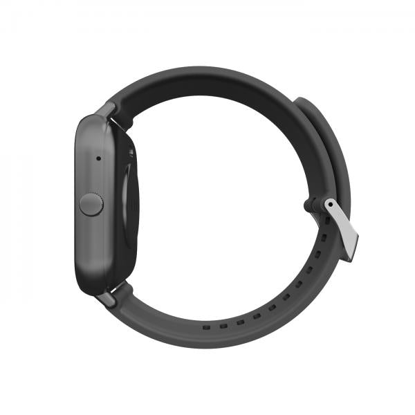 Buytech Smartwatch Call Cassa Nera Cinturino Silicon Bk Chiamate Ecc