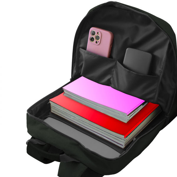 Techmade Zaino Per Notebook In Poliestere 15,6" Dark Grey