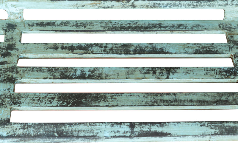 Biscottini Panchina Liberty in ghisa finitura anticata Molto robusta, stabile Offerta