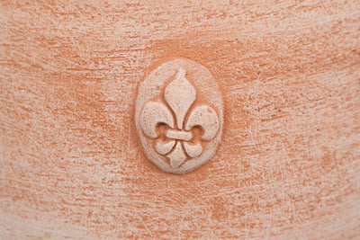 Biscottini PORTAOMBRELLI ANFORA/ORCIO CON MANICI IN TERRACOTTA FATTO A MANO SUL TORNIO PER PIANTE E FIORI L36XPR34XH46 CM