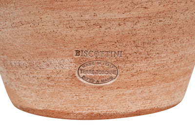 Biscottini PORTAOMBRELLI ANFORA/ORCIO CON MANICI IN TERRACOTTA FATTO A MANO SUL TORNIO PER PIANTE E FIORI L36XPR34XH46 CM
