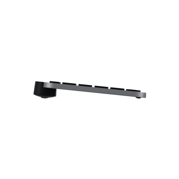 Logitech MX Keys S for Mac tastiera Ufficio RF senza fili + Bluetooth QWERTZ Tedesco Alluminio, Nero