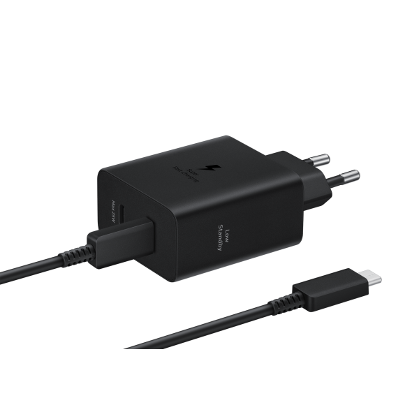 CARICABATTERIA DA RETE SAMSUNG SUPER FAST CHARGING 50W USB-C EP-T5020XBE BLACK