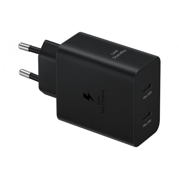 CARICABATTERIA DA RETE SAMSUNG SUPER FAST CHARGING 50W USB-C EP-T5020XBE BLACK