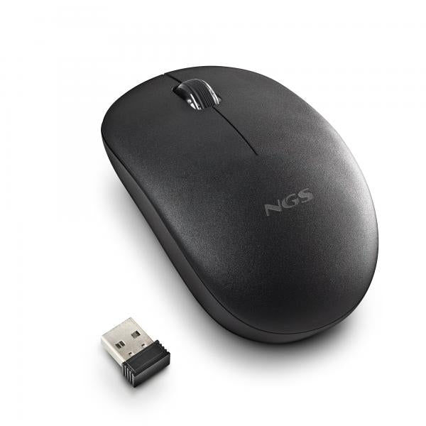 NGS Mouse Wireless Fog Pro 1000dpi 2tasti Black