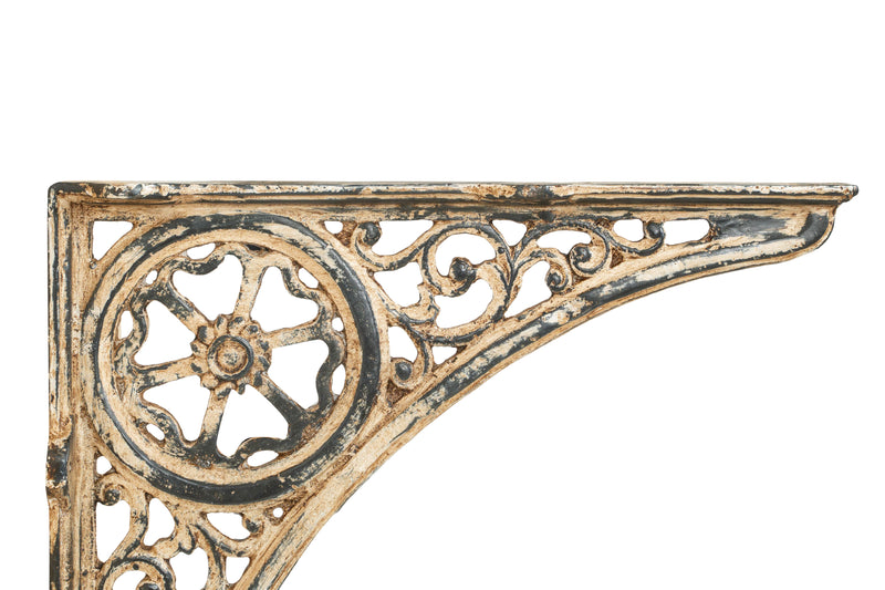 Biscottini Mensola a muro in ghisa finitura anticata Molto solida robusta Offerta