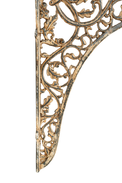 Biscottini Mensola a muro in ghisa finitura anticata Molto solida robusta Offerta